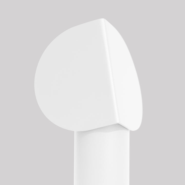 Lampe à poser BISCUIT blanc vue de face