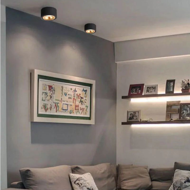 Luces de techo LED empotradas AC220V 7W 10W 12W 15W Focos Lámpara de superficie Lámpara de baño Cocina Iluminación interior