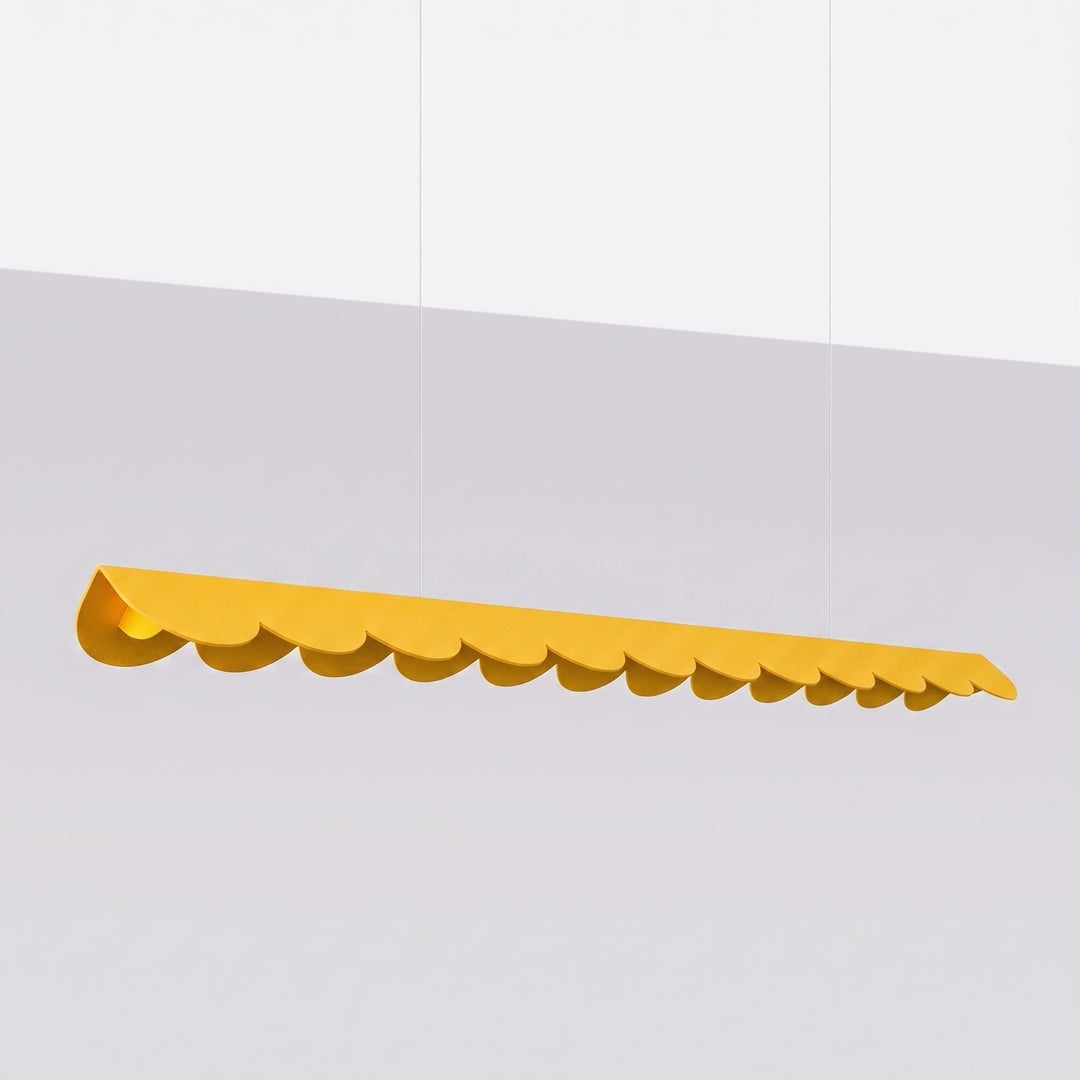 Suspension BISCUIT jaune éteinte, suspendue
