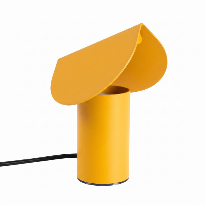 Lampe à poser BISCUIT jaune vue d'ensemble