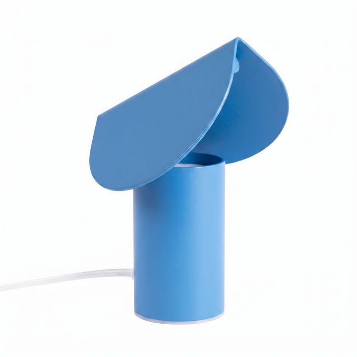 Lampe à poser BISCUIT bleu clair vue d'ensemble