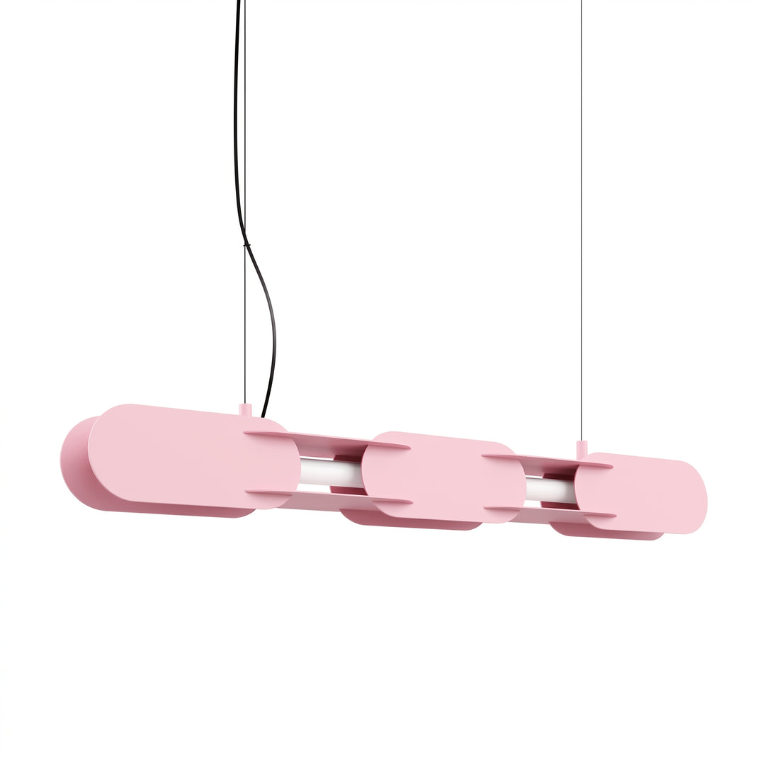 Suspension CHAIN rose vue d'ensemble