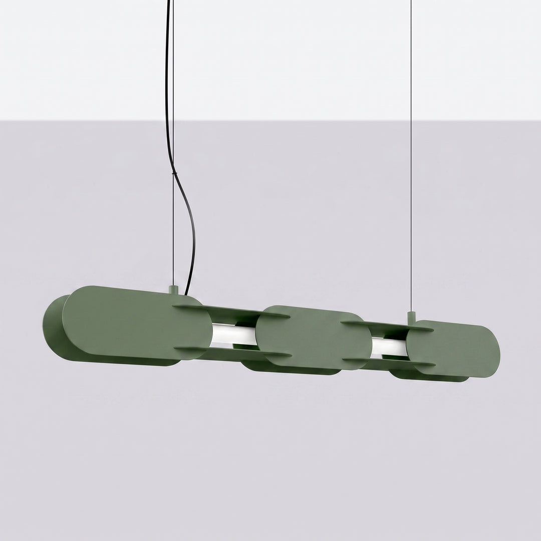 Suspension CHAIN vert olive éteinte, suspendue