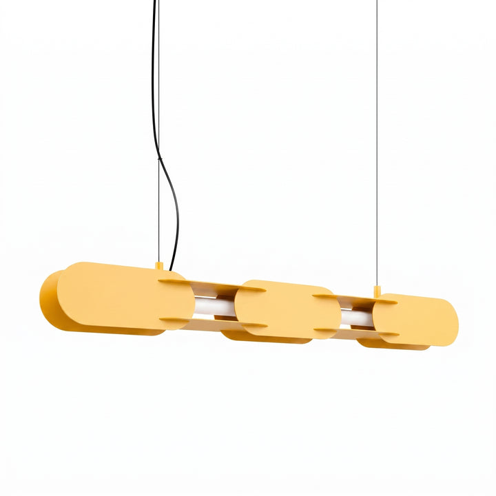 Suspension CHAIN jaune vue d'ensemble