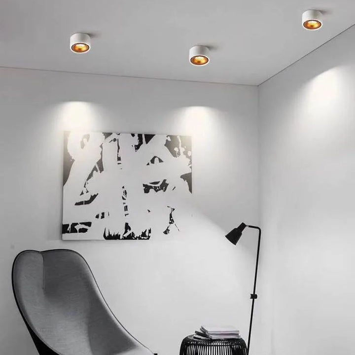 Luces de techo LED empotradas AC220V 7W 10W 12W 15W Focos Lámpara de superficie Lámpara de baño Cocina Iluminación interior