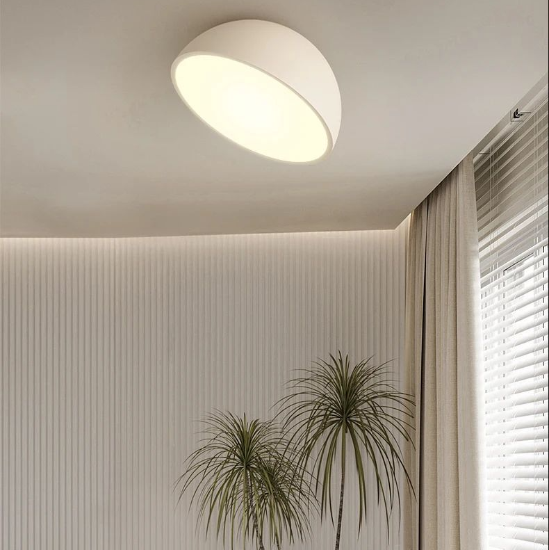 Lámpara de techo LED de nogal retro de espectro completo con protección ocular para dormitorio, vestíbulo de entrada, pasillo, accesorio de iluminación, nueva lámpara de araña
