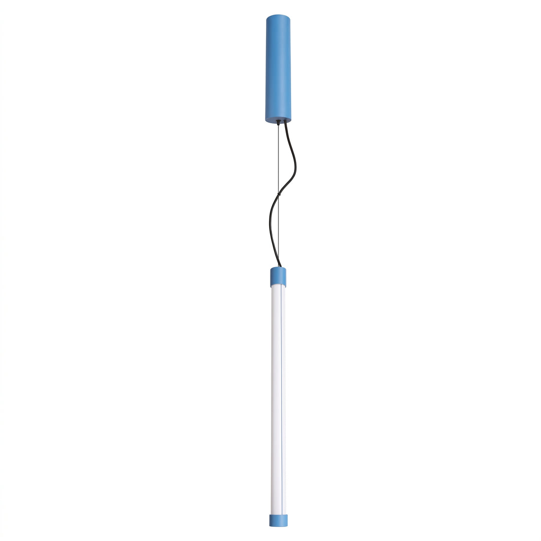Suspension tube TRANG bleu clair vue d'ensemble