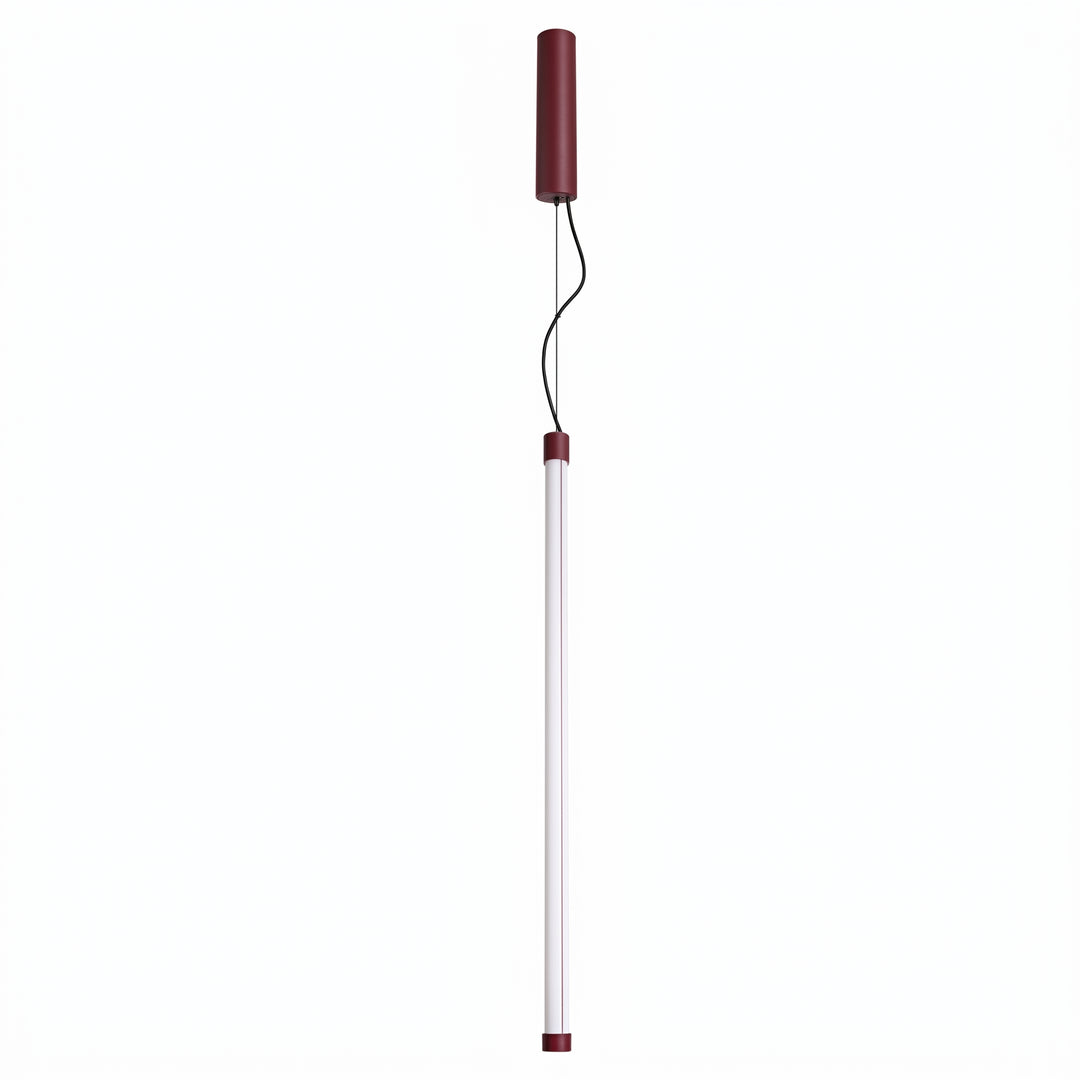 Suspension tube TRANG bordeaux vue d'ensemble