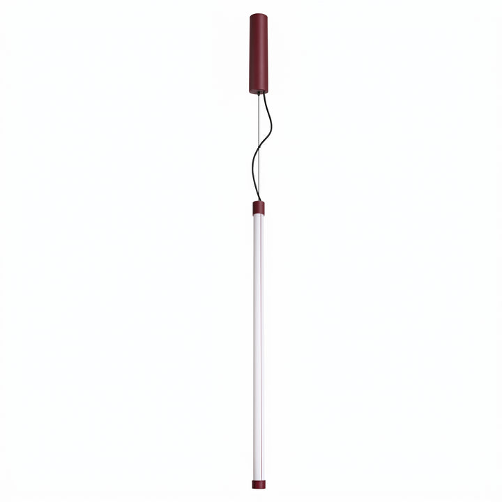 Suspension tube TRANG bordeaux vue d'ensemble