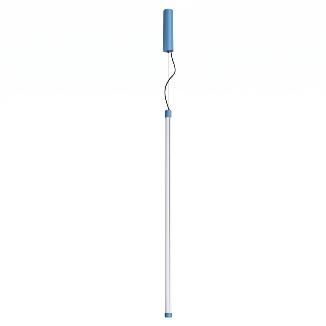 Suspension tube TRANG bleu clair vue d'ensemble