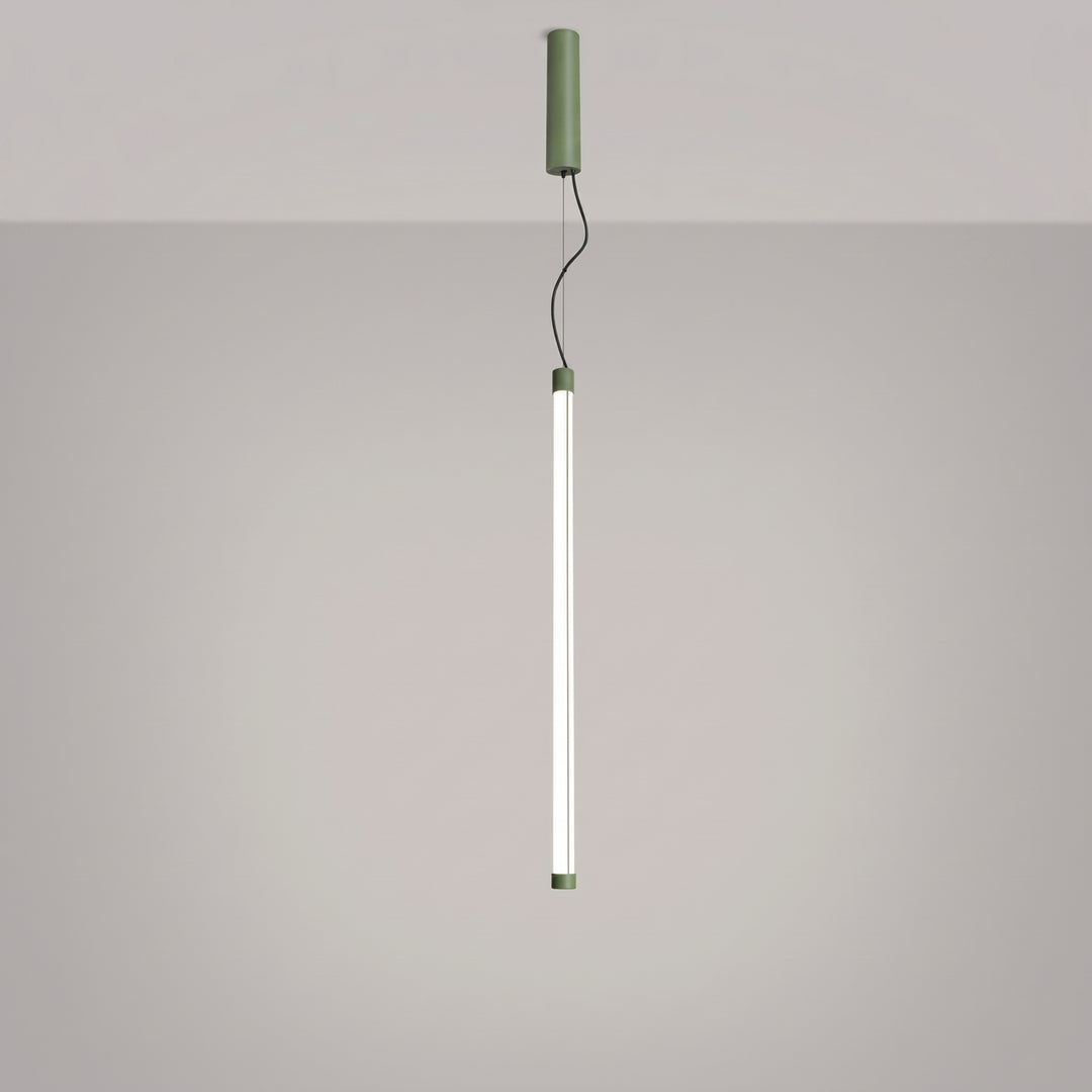 Suspension tube TRANG sauge allumée, suspendue