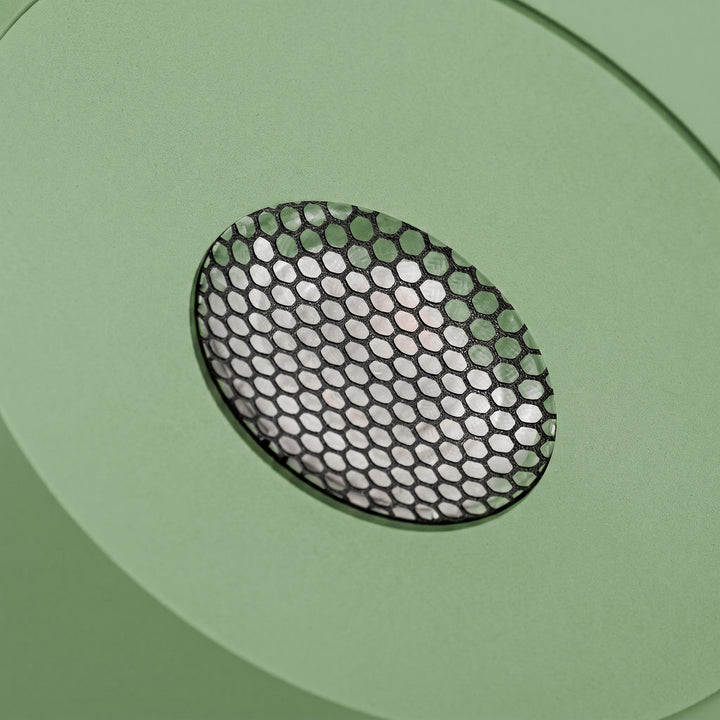Suspension FINT sauge détail de la grille anti-éblouissement