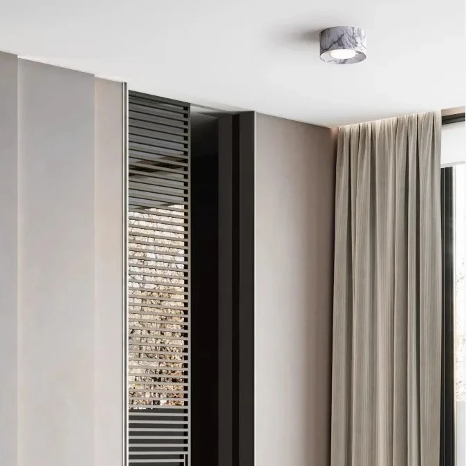 Lámpara de tubo de resina de estilo japonés de doble cabeza, lámpara de techo para pasillo, sala de estar, sin lámpara principal, lámpara de balcón