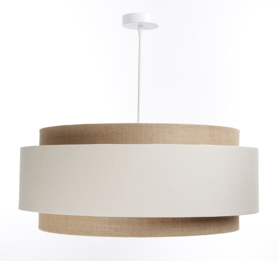 Lámpara de suspensión | DOBLO BOHO 60 cm (Beige)