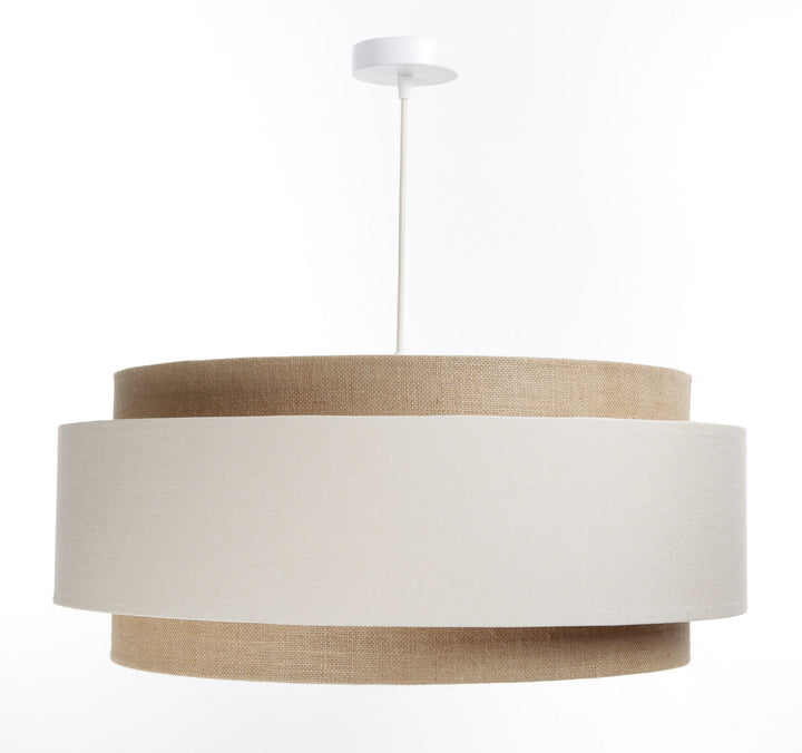 Lámpara de suspensión | DOBLO BOHO 60 cm (Beige)