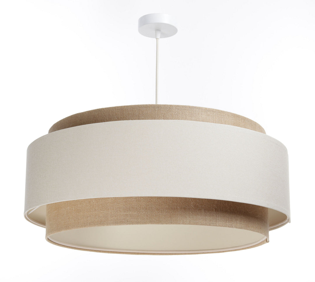 Lámpara de suspensión | DOBLO BOHO 60 cm (Beige)