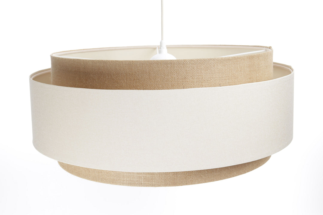 Lámpara de suspensión | DOBLO BOHO 60 cm (Beige)