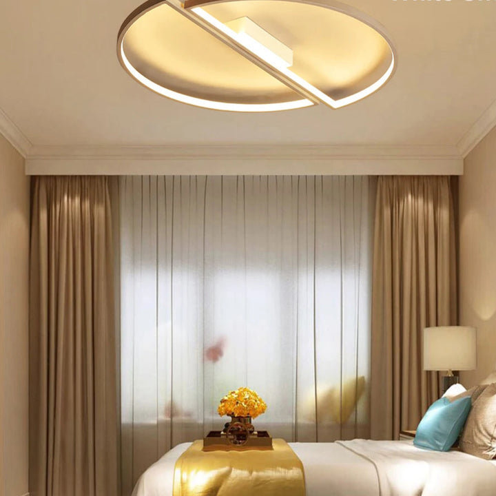 Lámpara de techo LED moderna minimalista para balcón, pasillo, 42 W, 52 W, para sala de estar, comedor, cocina, dormitorio.