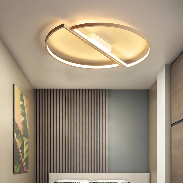 Lámpara de techo LED moderna minimalista para balcón, pasillo, 42 W, 52 W, para sala de estar, comedor, cocina, dormitorio.
