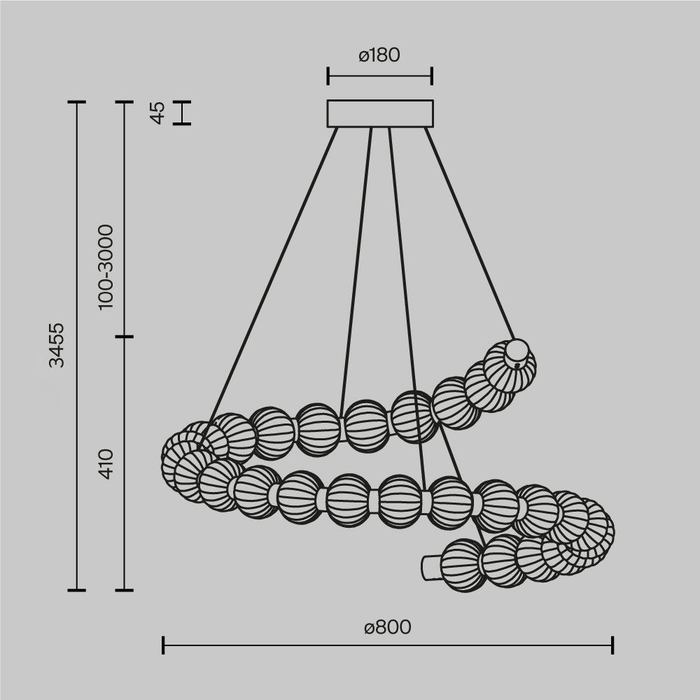 Suspension Luminaire | AMULET (Anneau)
