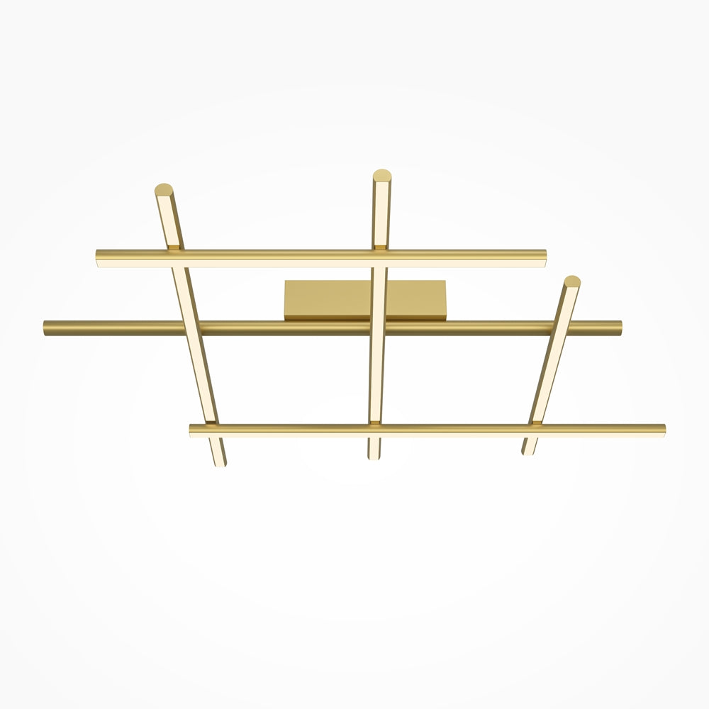 Luminaire Plafonnier | RADIANCE (Branches Dorées)