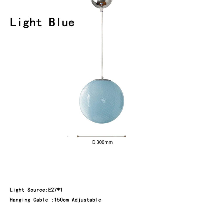 Lámpara colgante de cristal de Murano con forma de piruleta para restaurante, hotel, tienda, luces de ambiente coloridas para sala de estar, mesita de noche, decoración del hogar