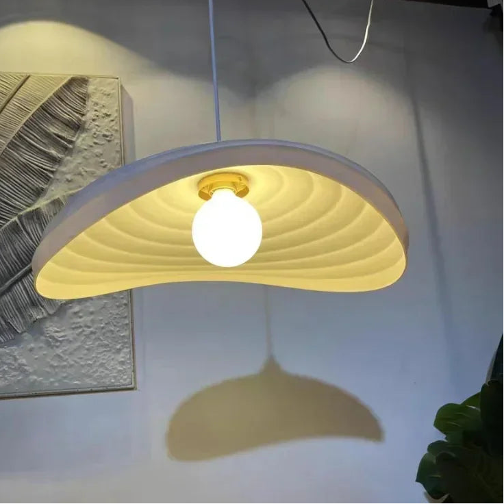 Lámparas colgantes nórdicas modernas de resina para decoración del hogar, lámparas colgantes de brillo para sala de estar, comedor, dormitorio, pasillo.