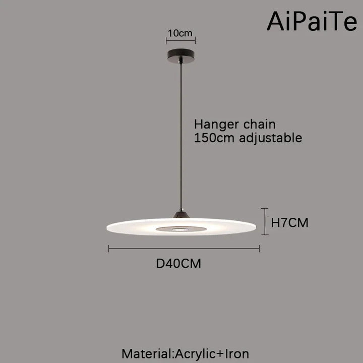 Lámparas colgantes LED Bauhaus modernas, lámparas colgantes lustrosas para decoración del hogar, lámparas de araña para cocina, sala de estar, comedor, dormitorio y pasillo.