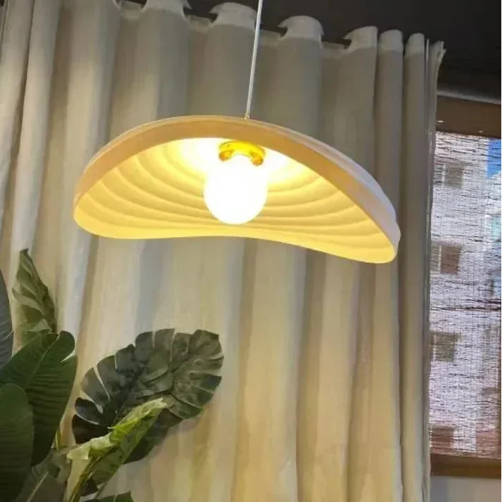 Lámparas colgantes nórdicas modernas de resina para decoración del hogar, lámparas colgantes de brillo para sala de estar, comedor, dormitorio, pasillo.