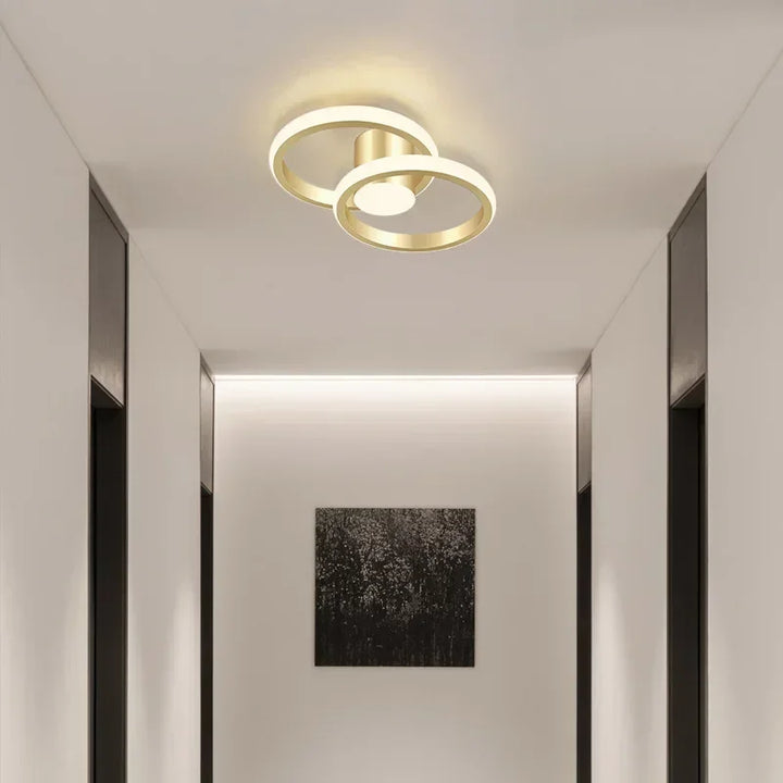 Lámparas de techo LED modernas para pasillo, sala de estar, balcón, dormitorio, decoración del hogar, iluminación interior