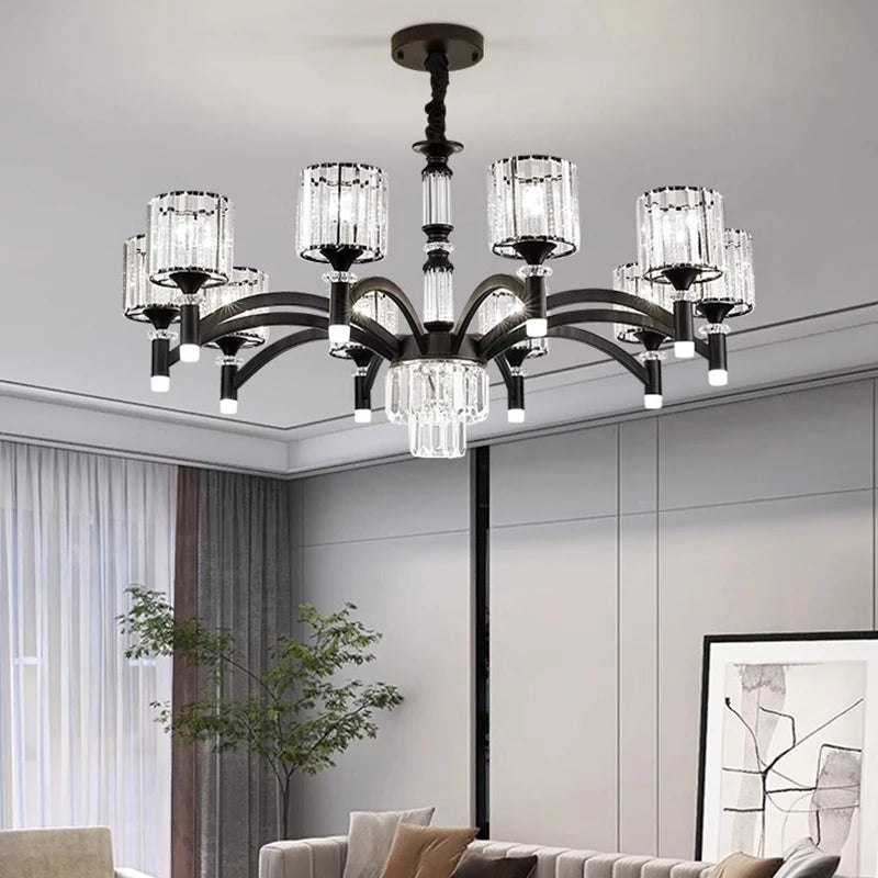 Lámparas colgantes LED modernas para decoración del hogar, ideales para la sala de estar o el dormitorio. Iluminación interior.