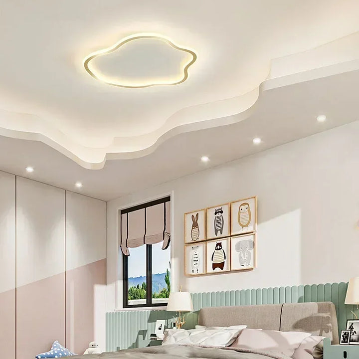 Lámpara de techo LED nórdica para sala de estar, comedor, dormitorio, estudio, pasillo, balcón, decoración del hogar, accesorio de iluminación interior.