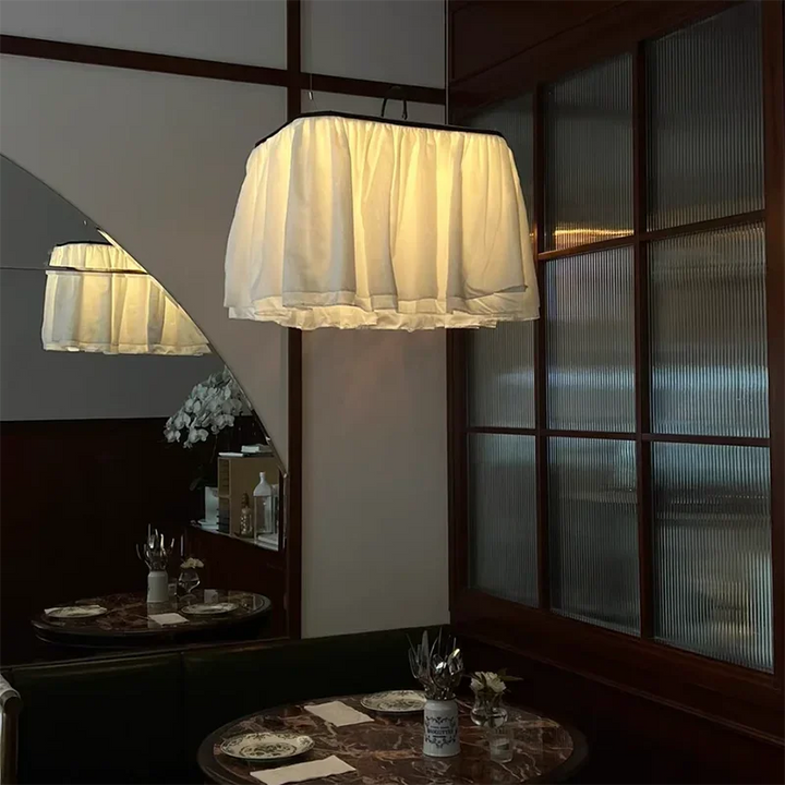 Lámparas colgantes de tela japonesa Wabi Sabi para comedor, estilo retro, para restaurante, cocina, dormitorio, decoración, E27