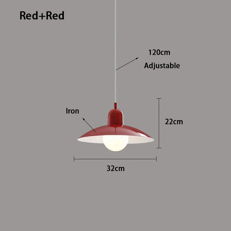 Lámparas de araña Macron de estilo nórdico moderno para comedor, iluminación para dormitorio y estudio, lámparas Bauhaus norteamericanas, luces de trabajo.