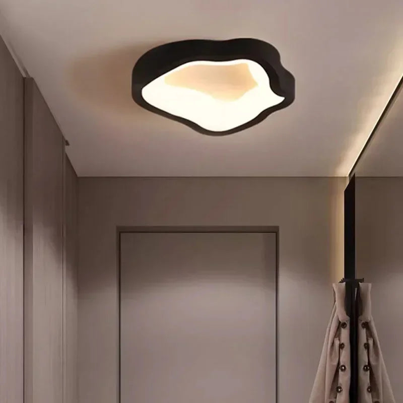 Lámpara de techo LED nórdica para sala de estar, comedor, dormitorio, pasillo, guardarropa, balcón, lámpara de techo, decoración de interiores, accesorios de iluminación.