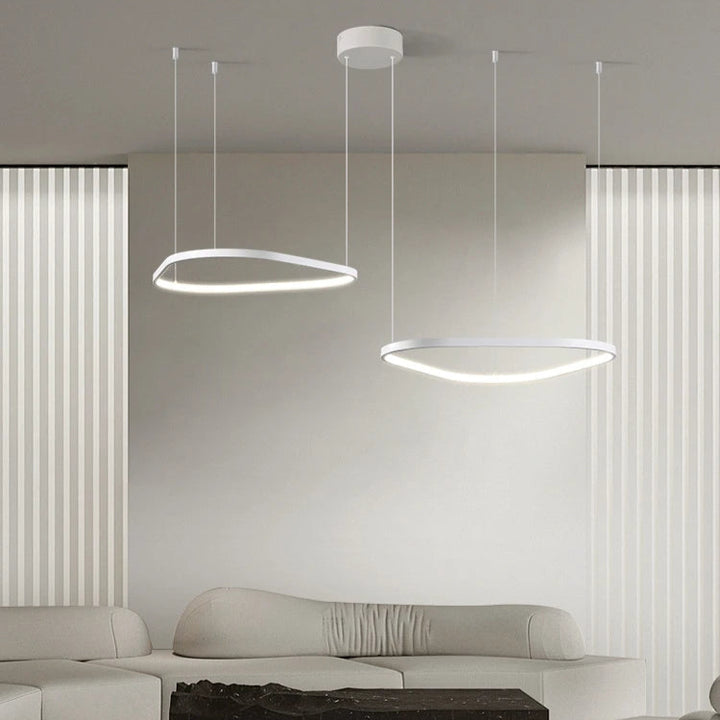 Lámparas colgantes LED modernas para decoración del hogar, lámparas colgantes para sala de estar, lámparas colgantes para comedor, iluminación interior