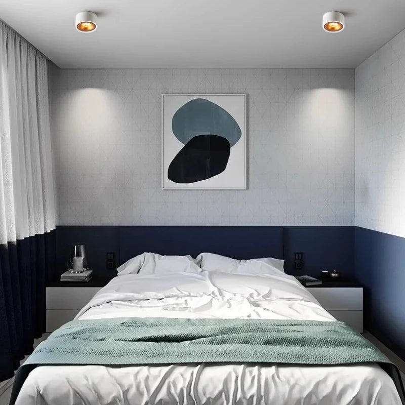 Luces de techo LED empotradas AC220V 7W 10W 12W 15W Focos Lámpara de superficie Lámpara de baño Cocina Iluminación interior