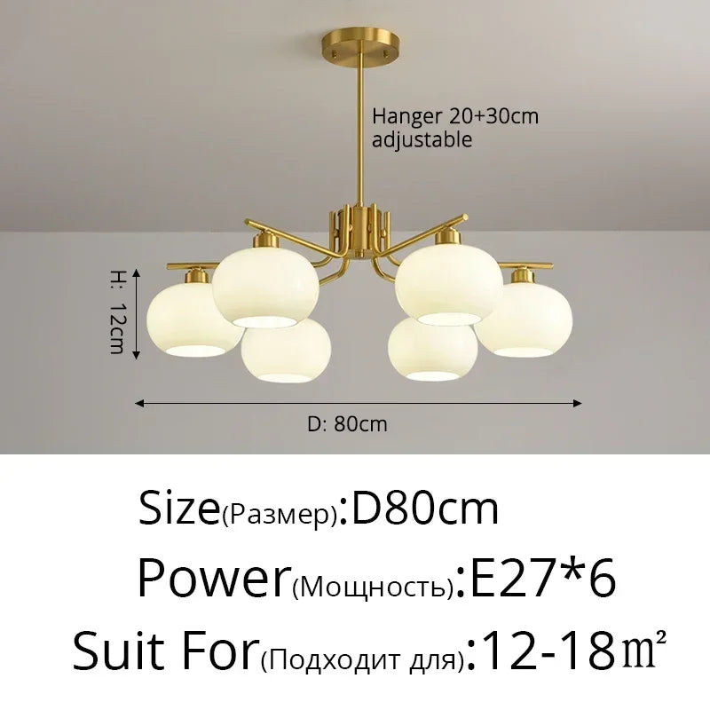 Lámparas colgantes LED nórdicas modernas, candelabros de techo de cristal sencillos para decoración del hogar, iluminación interior para restaurantes, salas de estar y tiendas.