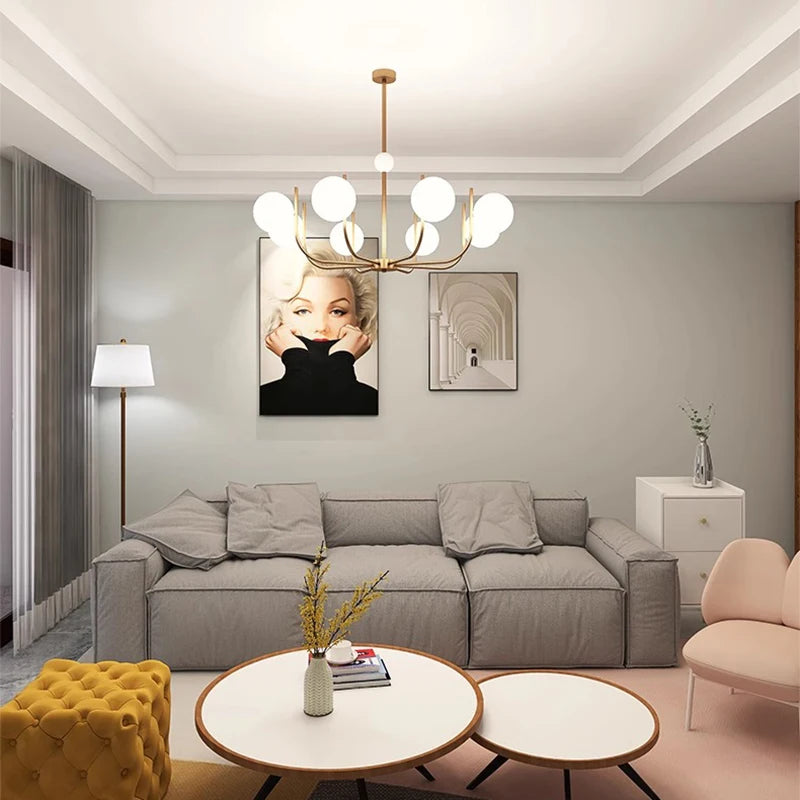 Lámpara colgante nórdica para comedor, iluminación interior, lámpara de techo, lámpara colgante, lámparas de araña para sala de estar