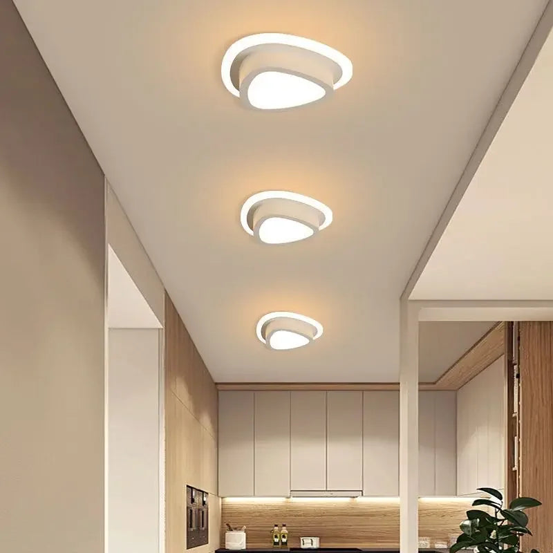 Lámpara de techo LED moderna para sala de estar, pasillo, guardarropa, dormitorio, lámpara de techo, decoración del hogar, accesorio de iluminación interior