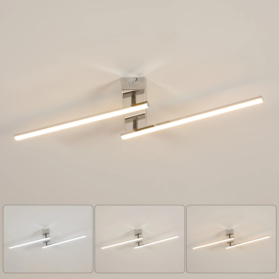 Plafonnier LED Rotatif design minimaliste