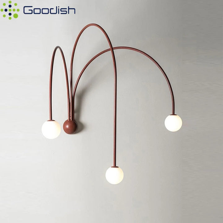 Lámparas de pared LED con diseño minimalista italiano de garra de pulpo, lámparas artísticas novedosas para sala de estar, decoración del hogar, candelabros.