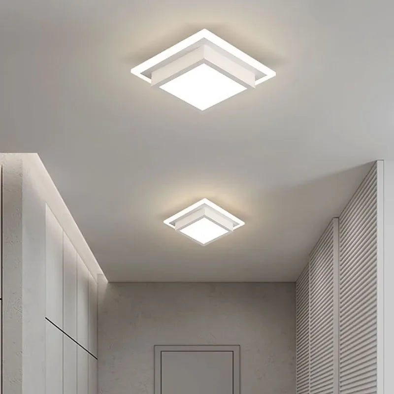 Lámpara de techo LED moderna para sala de estar, pasillo, guardarropa, dormitorio, lámpara de techo, decoración del hogar, accesorio de iluminación interior