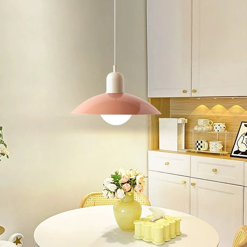 Lámparas de araña Macron de estilo nórdico moderno para comedor, iluminación para dormitorio y estudio, lámparas Bauhaus norteamericanas, luces de trabajo.