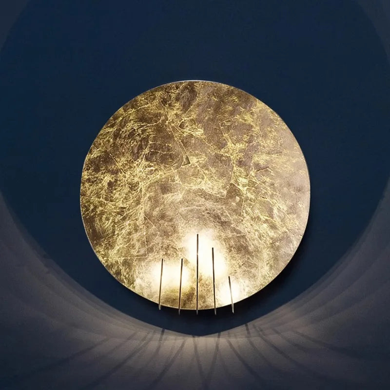 Applique murale style pleine lune pour une ambiance chaleureuse