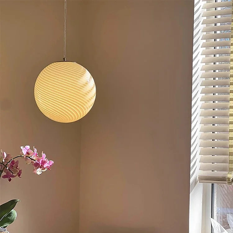 Lámpara colgante de cristal de Murano con forma de piruleta para restaurante, hotel, tienda, luces de ambiente coloridas para sala de estar, mesita de noche, decoración del hogar