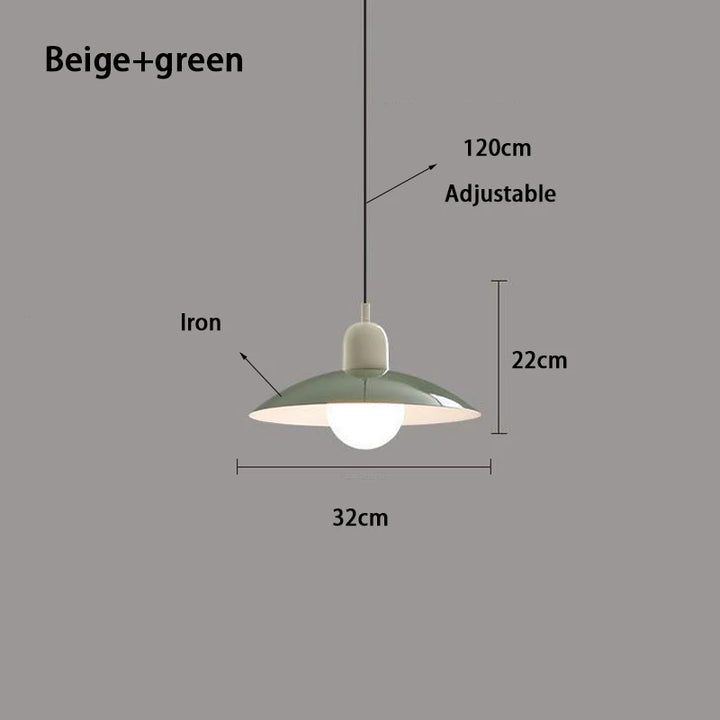 Lámparas de araña Macron de estilo nórdico moderno para comedor, iluminación para dormitorio y estudio, lámparas Bauhaus norteamericanas, luces de trabajo.