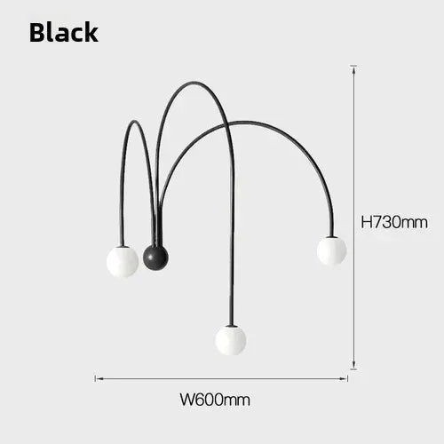 Lámparas de pared LED con diseño minimalista italiano de garra de pulpo, lámparas artísticas novedosas para sala de estar, decoración del hogar, candelabros.