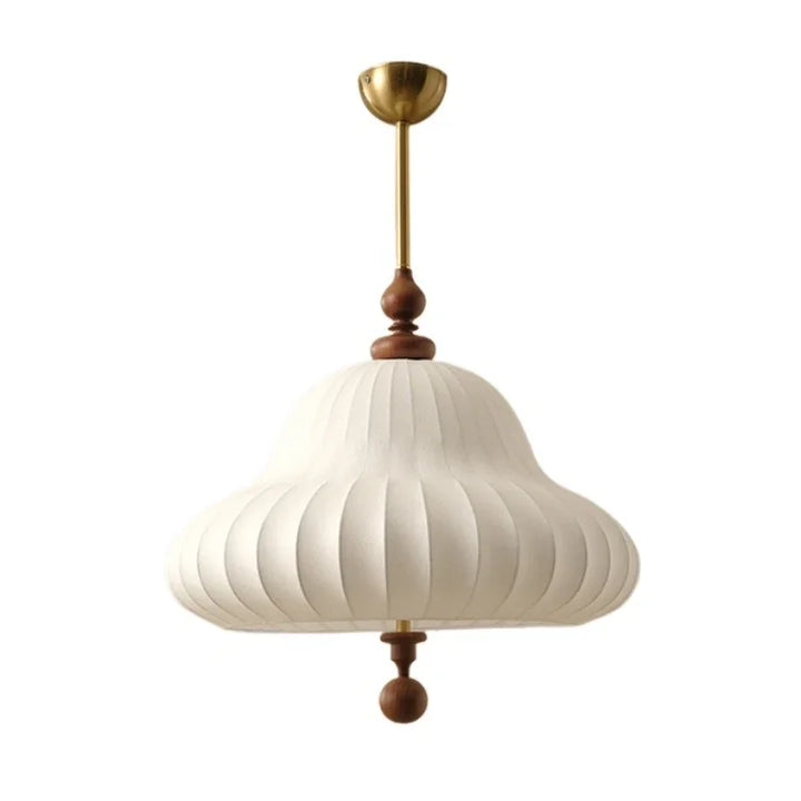 Lámpara colgante de tela japonesa Wabi Sabi para restaurante, hotel, tienda, sala de estar, lámpara de seda vintage para decoración de habitaciones, lustre