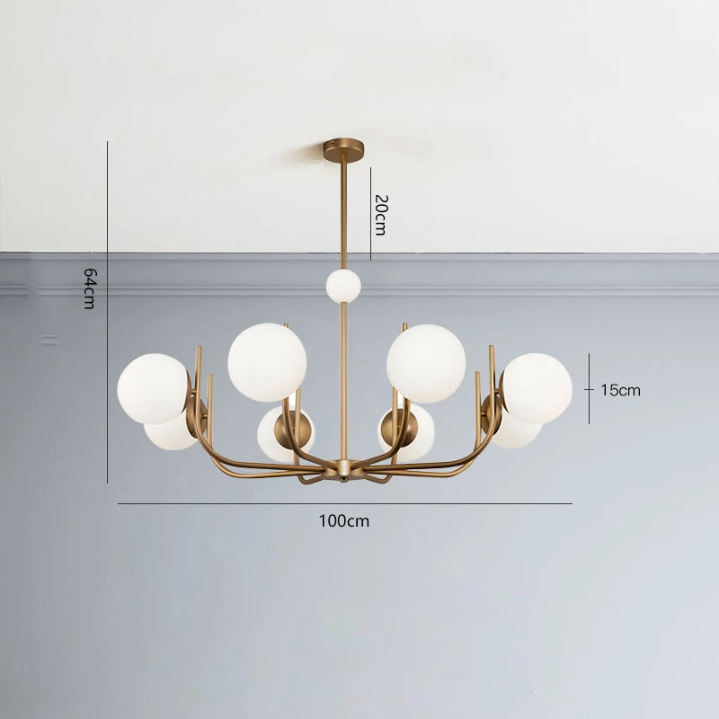 Lámpara colgante nórdica para comedor, iluminación interior, lámpara de techo, lámpara colgante, lámparas de araña para sala de estar